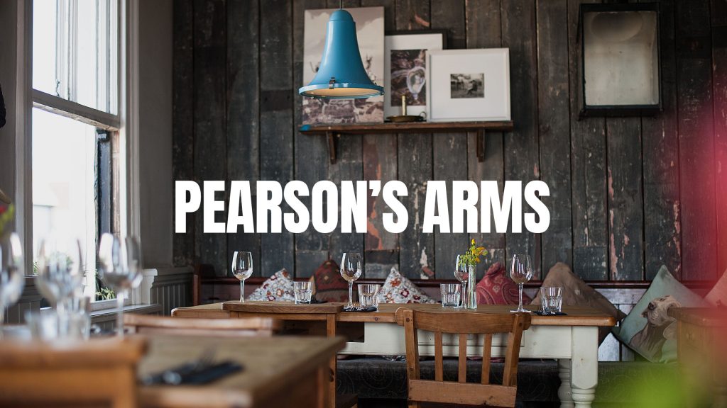 Sharp client Pearson's Arms.