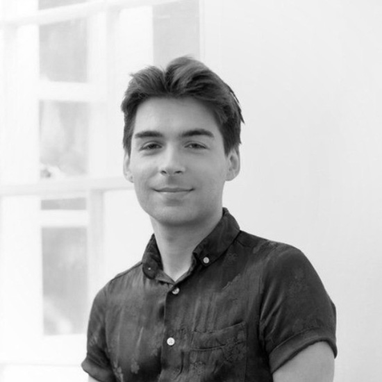 Photo of Chrys Salter, Communications Manager of Fever-Tree in black and white.